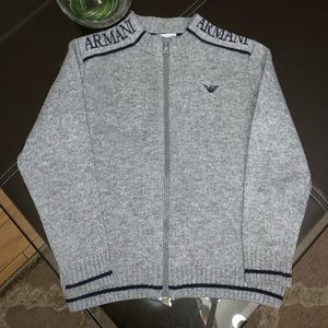 Armani Junior Wool Boy Sweater Size 3